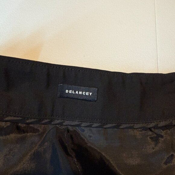 Lafayette 148 Women 12 Wide Leg Pant Delancey Trouser Black Minimal Work Dress - Picture 5 of 12